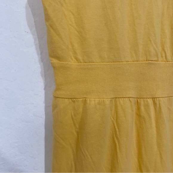 Curious Gypsy Women’s M Vintage Yellow Casual V Neck Mini Sundress - Picture 5 of 6